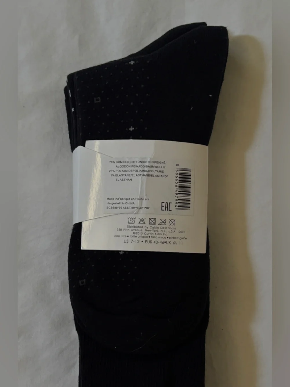 Calvin Klein Men’s 12 Pair Cushion Sole Crew Socks Black Gray Assorted New
